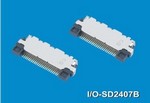 I/O SD2407B,24pins I/O connector series