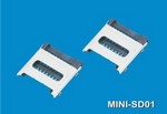MINI SD01,T-Flash Card socket